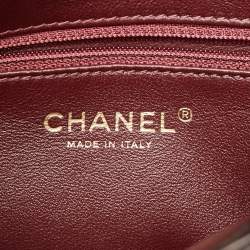 Pre Owned Chanel Black Quilted Leather Large Trendy CC Top Handle Bag