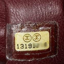 Pre Owned Chanel Gold Quilted Leather Coco Cocoon Bowler Bag