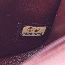 Chanel Dark Brown Quilted Leather Mini Square Classic Single Flap