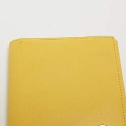 Chanel Yellow Leather CC Flap French Continental Wallet