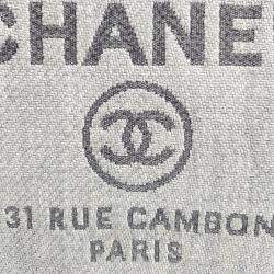 Pre Owned Chanel Denim Deauville Large Clutch Bag