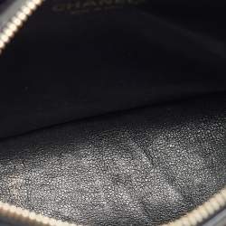 Pre Owned Chanel Black/Beige Choco Quilted Leather Mademoiselle Jacket Shoulder Bag