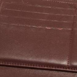 Pre Owned Chanel Black Quilted Leather Zip Around Classic Organizer