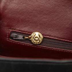 Pre Owned Chanel Medium Tall Classic Lambskin Double Flap