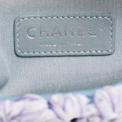 Pre Owned Chanel Multicolor Leather and Crochet Paris Seoul Flap Bag