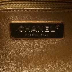 Pre Owned Chanel Black Quilted Leather All About Chains Waist Bag