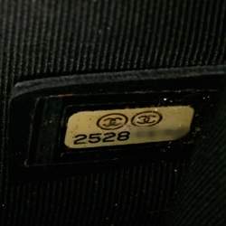 Pre Owned Chanel Black Quilted Leather Small CC Box Flap Bag