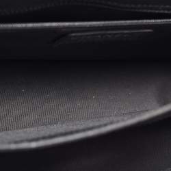 Pre Owned Chanel Black Quilted Leather Small CC Box Flap Bag