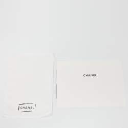 Pre Owned Chanel Blue Quilted Caviar Leather Business Affinity Camera Chain Bag