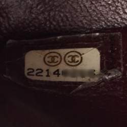 Pre Owned Chanel Black Quilted Leather Small CC Turnlock Full Double Flap Bag