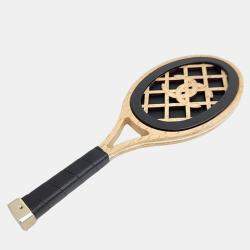 Pre Owned Chanel Tennis Racket Chain Mini Bag (Mirror)