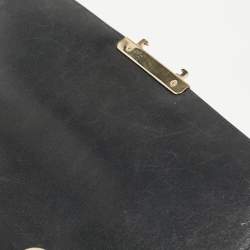 Pre Owned Chanel Black Quilted Leather Beauty Lock Flap Bag