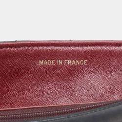 Pre Owned Chanel Black Mini Classic Lambskin Square Flap