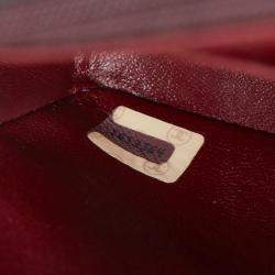 Pre Owned Chanel Black Mini Classic Lambskin Square Flap