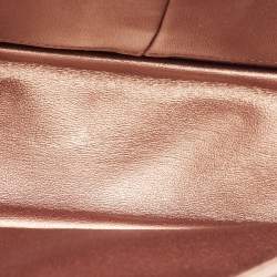 Pre Owned Chanel Bronze Chevron Leather 226 Reissue 2.55 Flap Bag