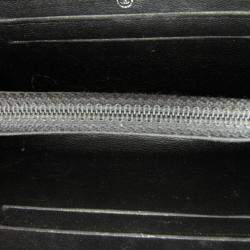Chanel Black Le Boy Lambskin Leather Long Wallet