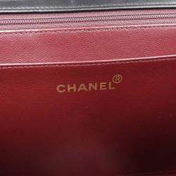Pre Owned Chanel Black Jumbo XL Classic Single Flap Bag