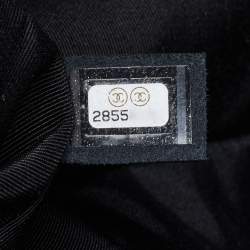 Pre Owned Chanel Black Quilted Lambskin Leather Small XXL Travel Flap Shoulder Bag