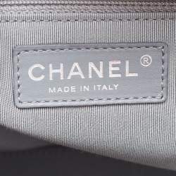Pre Owned Chanel Pink Leather Executive Cerf Tote