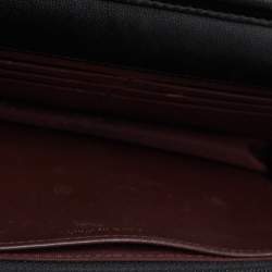Chanel Black Quilted Leather Classic Wallet on Chain