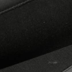 Chanel Black Quilted Caviar Leather CC Flap Continental Wallet