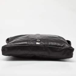Pre Owned Chanel Black Leather Large Girl Chanel Bag