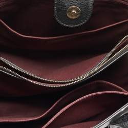 Pre Owned Chanel Black Leather Medium Neo Executive Shopping Tote