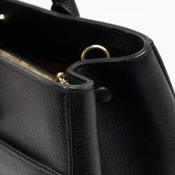 Pre Owned Chanel Black Leather Medium Neo Executive Shopping Tote