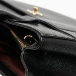 Pre Owned Chanel Black Leather Medium Neo Executive Shopping Tote