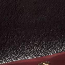 Pre Owned Chanel Black Quilted Caviar Leather Jumbo Classic Double Flap Bag
