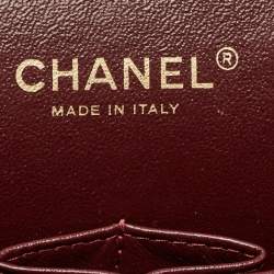 Pre Owned Chanel Black Quilted Caviar Leather Maxi Classic Double Flap Bag