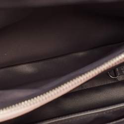 Pre Owned Chanel Pink Quilted Caviar Leather Grand Shopping Tote