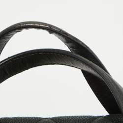 Pre Owned Chanel Black Caviar Leather Chic Quilt Tote