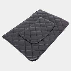 Pre Owned Chanel Lambskin Neodium Clutch