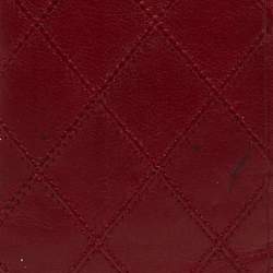 Chanel Red Quilted Leather Vintage Bifold Card Holder