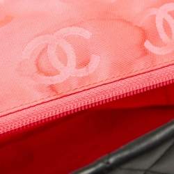 Pre Owned Chanel Black Quilted Leather Large Ligne Cambon Tote 