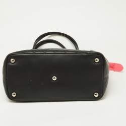Pre Owned Chanel Black Quilted Leather Large Ligne Cambon Tote 