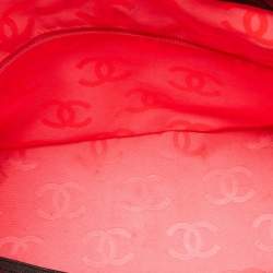 Pre Owned Chanel Black Quilted Leather Large Ligne Cambon Tote 