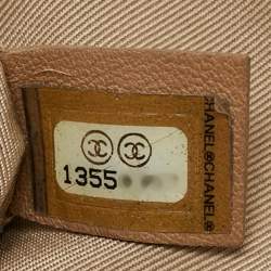Pre Owned Chanel Olive Green Quilted Leather Bubble Accordion Flap Bag
