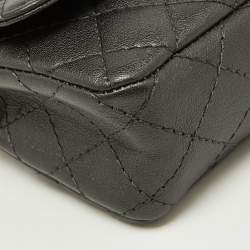 Pre Owned Chanel Grey Quilted Leather Reissue 2.55 Waist Belt Bag