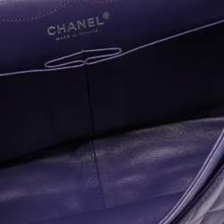 Chanel Purple Quilted Leather 227 Reissue 2.55 Flap Bag