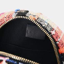 Chanel Tweed Round Crossbody Bag