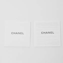 Pre Owned Chanel Black Caviar Leather CC Small Flap Wallet