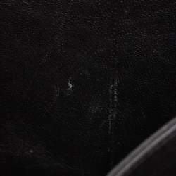 Pre Owned Chanel Black Quilted Patent Leather Jumbo Classic Double Flap Bag