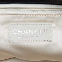 Pre Owned Chanel Black Quilted Leather Reissue Accordion Flap Bag