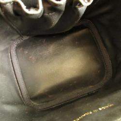 Chanel black caviar skin Vertical vanity bag
