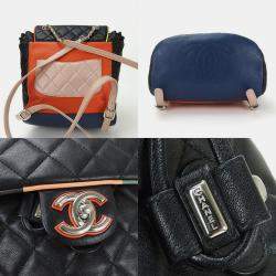 Chanel bLack Lambskin Quilted Cuba Urban Spirit Backpack 