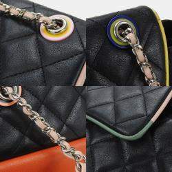 Chanel bLack Lambskin Quilted Cuba Urban Spirit Backpack 