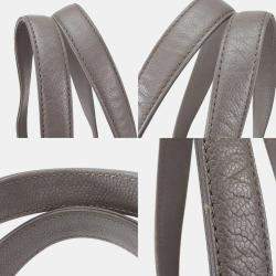 Chanel grey caviar leather cube Tote 