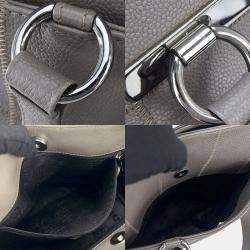 Chanel grey caviar leather cube Tote 
